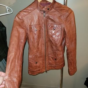 Danier Leather Biker Moto Jacket